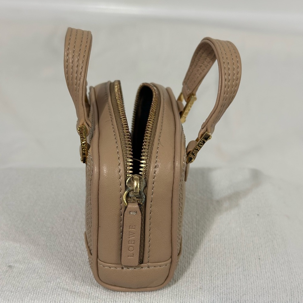 Loewe Tan Mini Bag with Gold Details - Picture 6 of 10